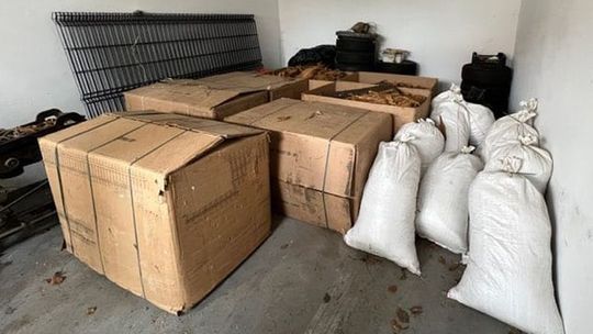 Zabezpieczyli ponad 800 kilogramów wyrobów akcyzowych