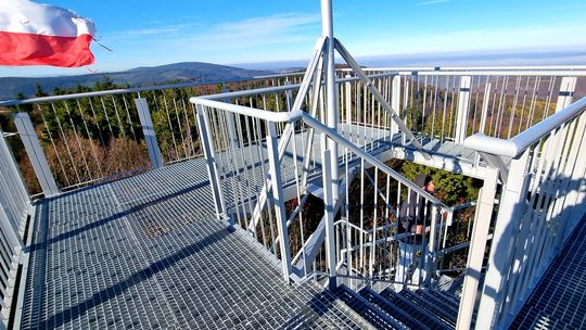 Zakończono modernizację wieży widokowej na Kalenicy