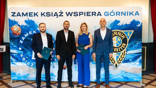 Zamek Książ nowym sponsorem tytularnym Górnika Wałbrzych