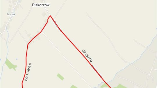 Zamknięcie drogi wojewódzkiej nr 383 w Pieszycach – przebudowa mostu i skrzyżowania