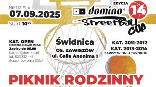 Zapraszamy na Domino Streetball Cup 2025