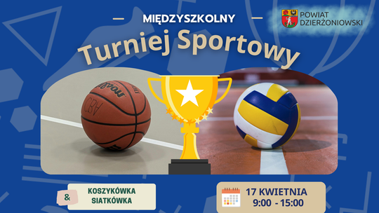 Zapraszamy na Międzyszkolny Turniej Sportowy