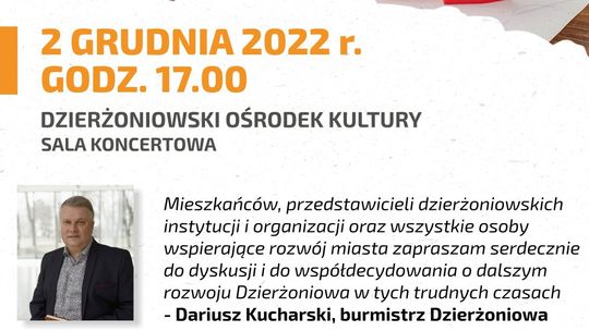 Zaproszenie burmistrza Dzierżoniowa na spotkanie z mieszkańcami