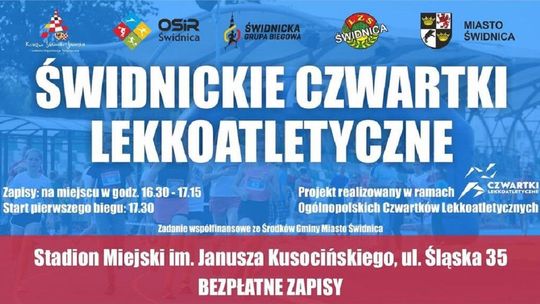 Zbliża się kolejna edycja Świdnickich Czwartków Lekkoatletycznych. Będą zmiany i nowości!