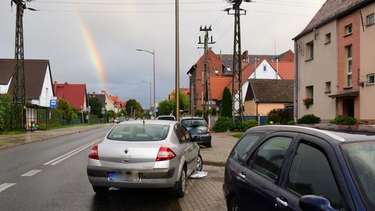 Zderzenie trzech pojazdów w Bielawie