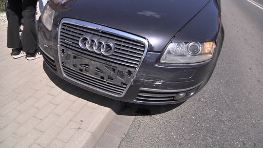 Zderzenie trzech pojazdów w Bielawie