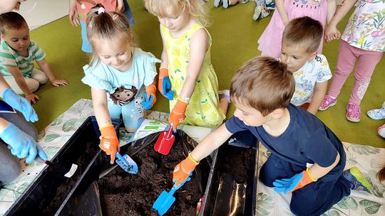 Zielony zakątek w „Bajkowej Dolince” w Pszennie