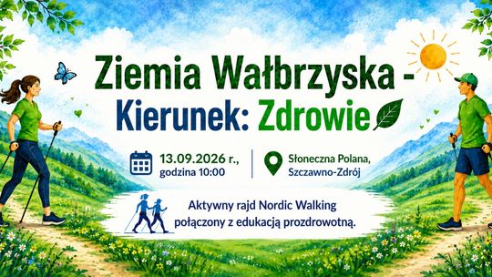 Ziemia Wałbrzyska stawia na zdrowie. Aktywna niedziela w Szczawnie-Zdroju