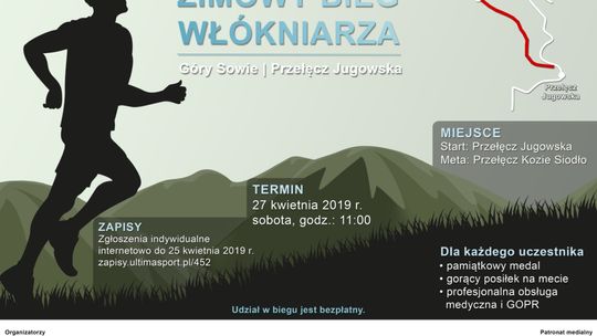 ZIMOWY BIEG WŁÓKNIARZA