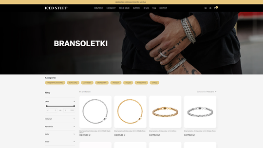 Złote bransoletki męskie - stylowy dodatek, który podkreśli Twój look