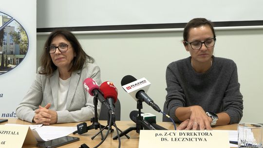 Zmiany w Szpitalu im. Sokołowskiego w Wałbrzychu - konferencja prasowa