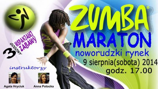 ZUMBA MARATON NA NOWORUDZKIM RYNKU