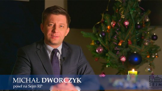 ŻYCZENIA OD POSŁA MICHAŁA DWORCZYKA