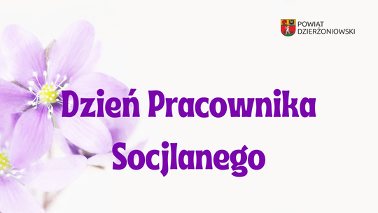 Życzenia z okazji Dnia Pracownika Socjalnego