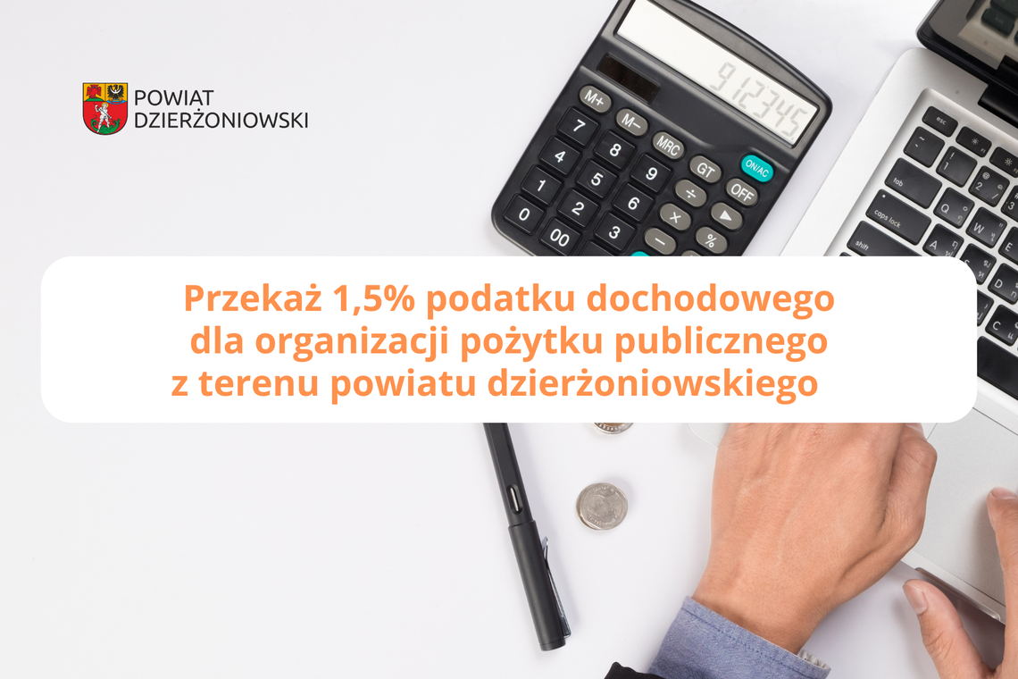 1,5% podatku dla organizacji pożytku publicznego 1,5% podatku dla organizacji pożytku publicznego