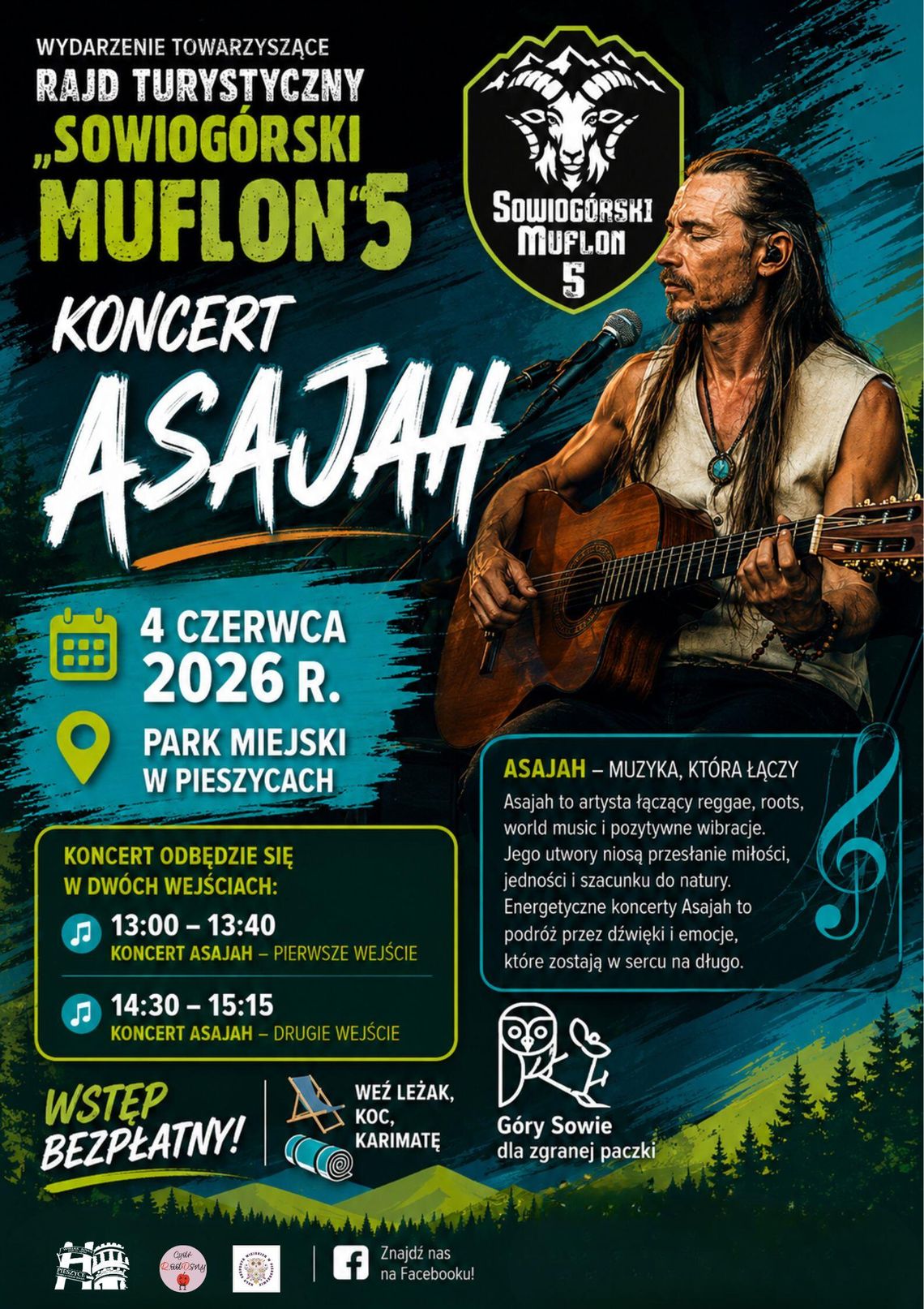 4 VI: Zapraszamy na koncert ASAJAH