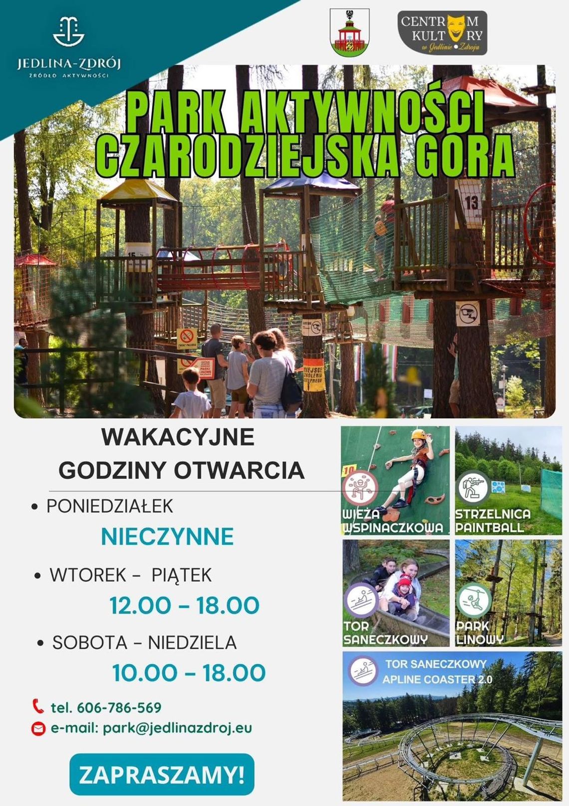 Aktywne wakacje w Jedlinie Zdroju