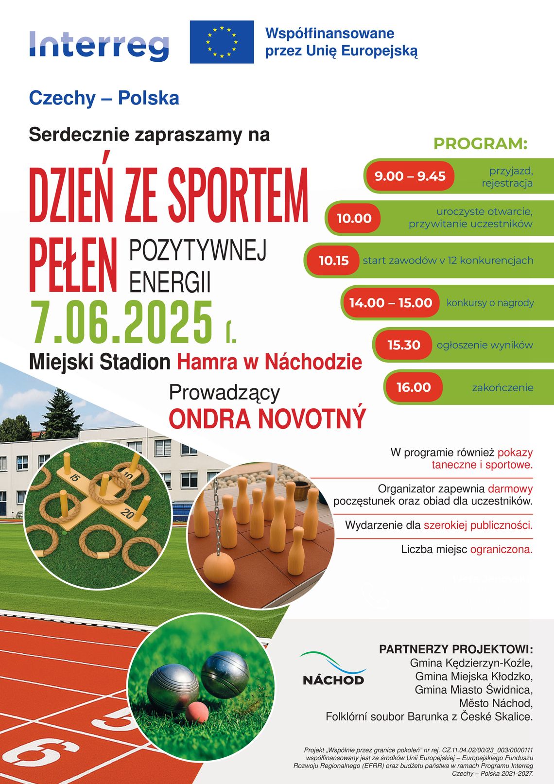 Aktywnie i bez granic – festyn sportowy w Nachodzie