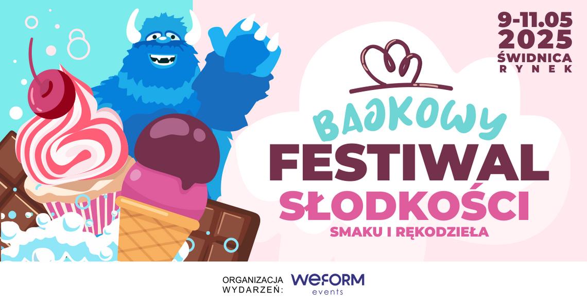 Bajkowy Festiwal Czekolady i Słodkości w Świdnicy