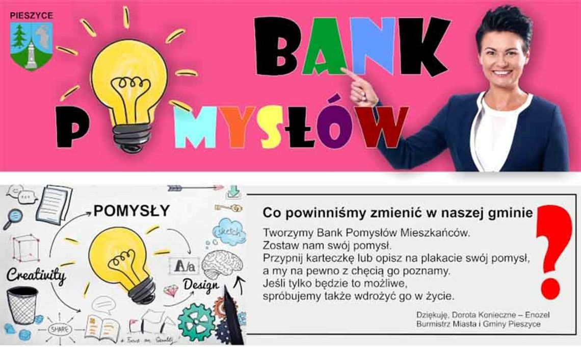 Bank pomysłów w Pieszycach