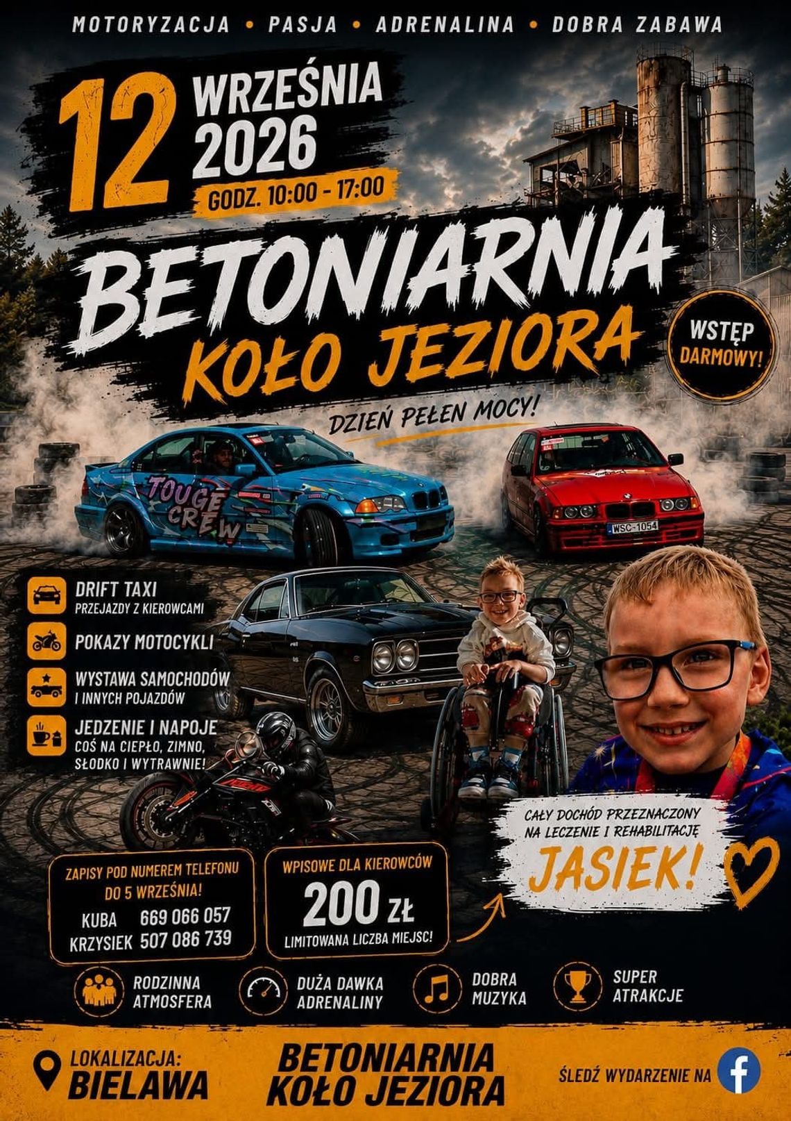 BETONIARNIA KOŁO JEZIORA – DZIEŃ PEŁEN MOCY! BETONIARNIA KOŁO JEZIORA – DZIEŃ PEŁEN MOCY!