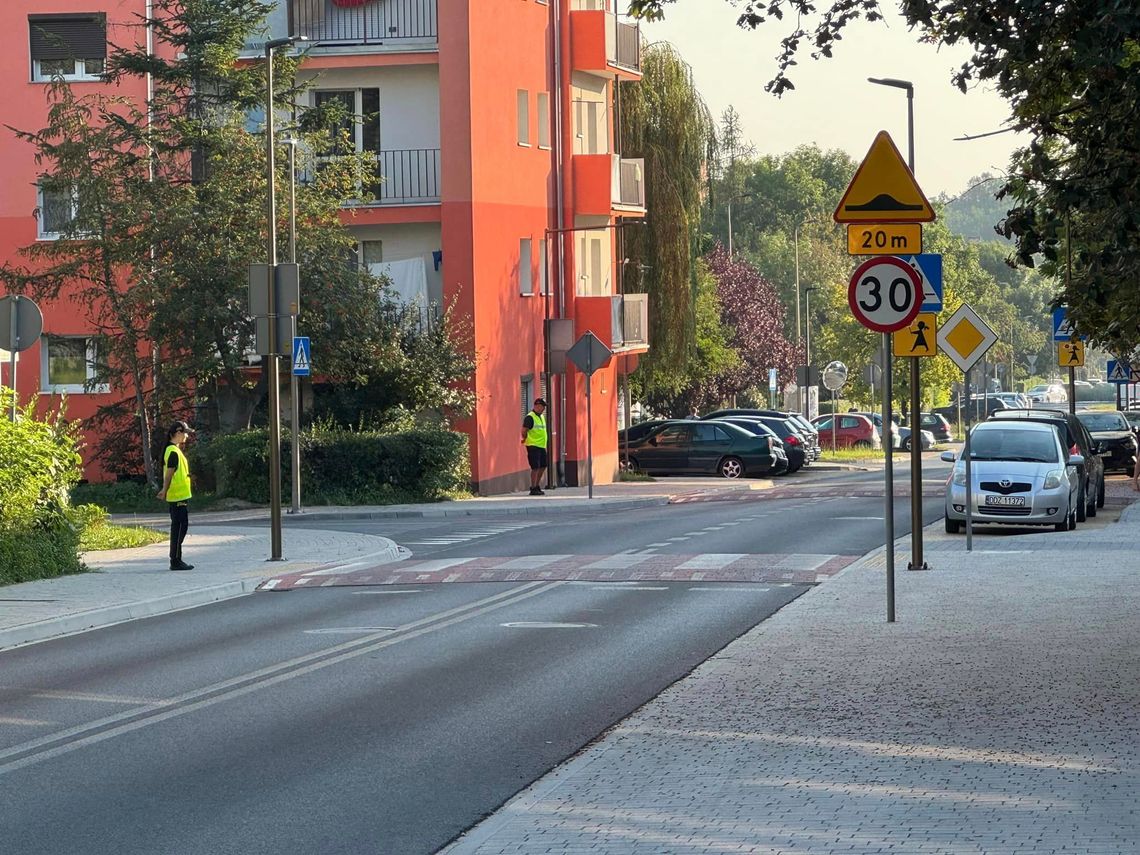 Bezpieczna droga do szkoły z Straż Miejska Bielawa