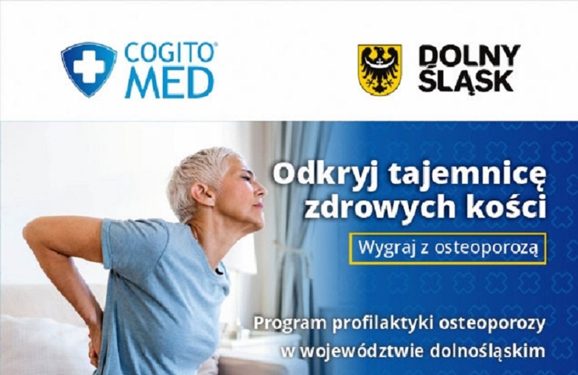 Bezpłatne badania przeciw osteoporozie dla mieszkanek Dzierżoniowa