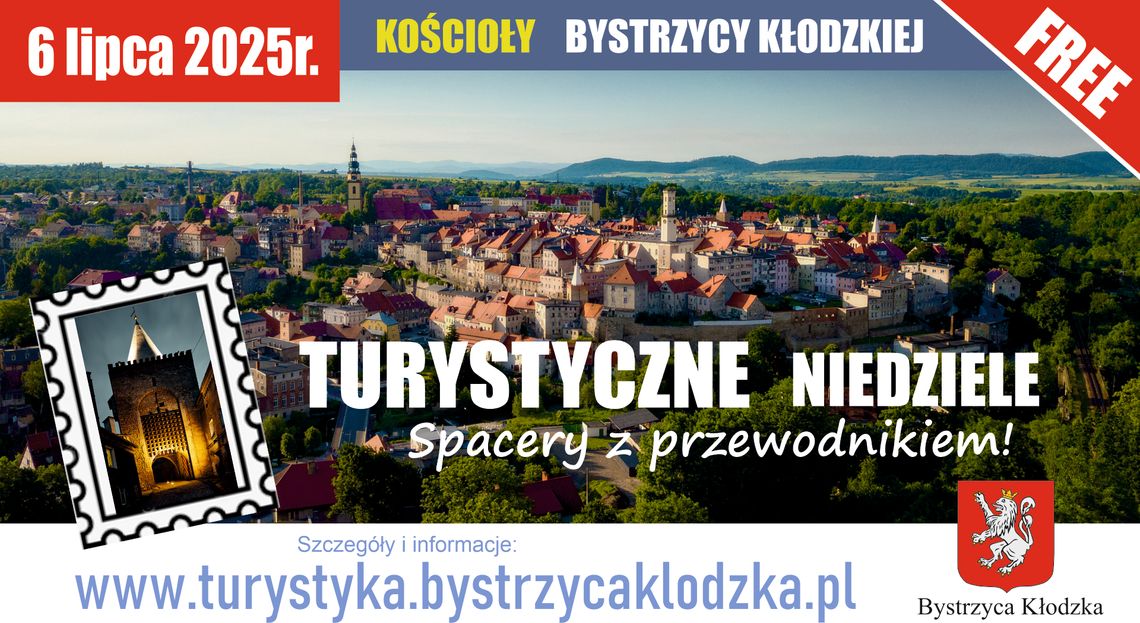Bezpłatne, piesze wycieczki z przewodnikiem w Bystrzycy Kłodzkiej!