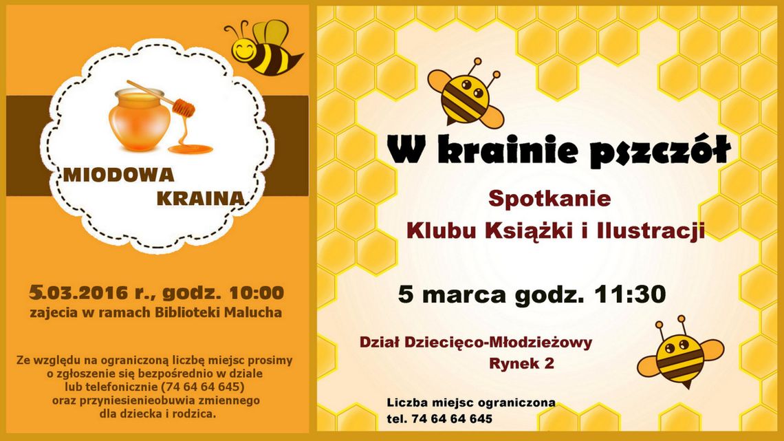 BIBLIOTEKA MIODEM PŁYNĄCA