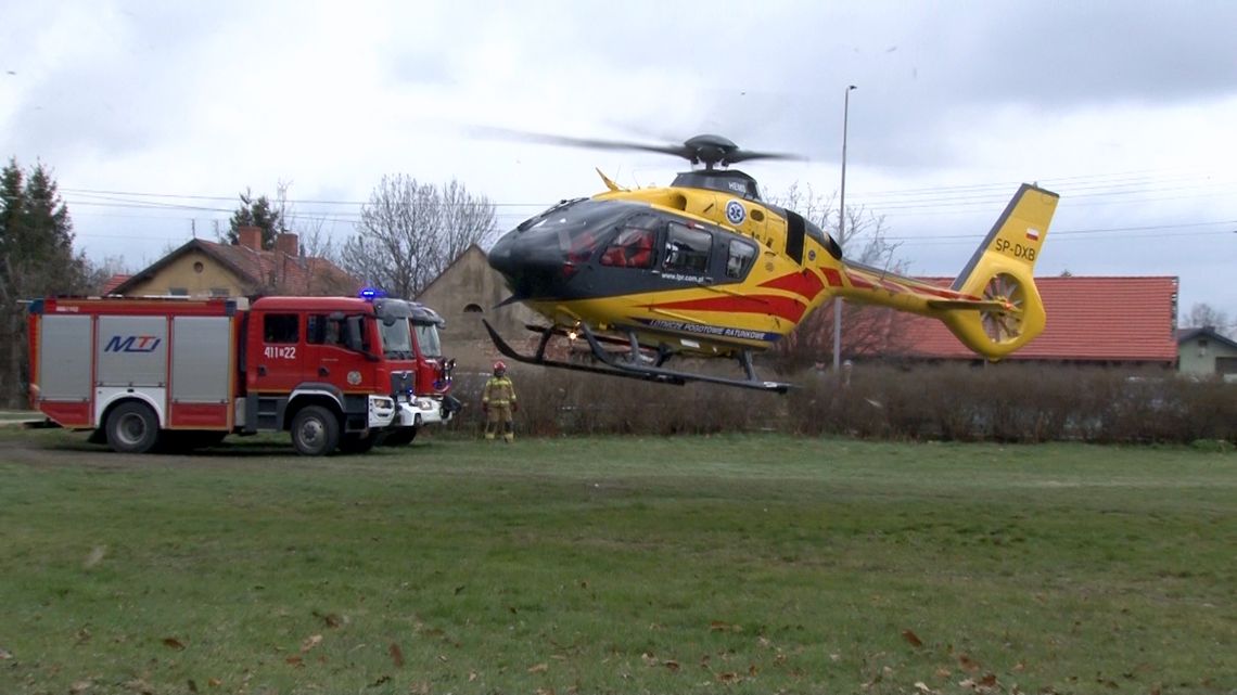 Bielawa. Interwencja Lotniczego Pogotowia Ratunkowego