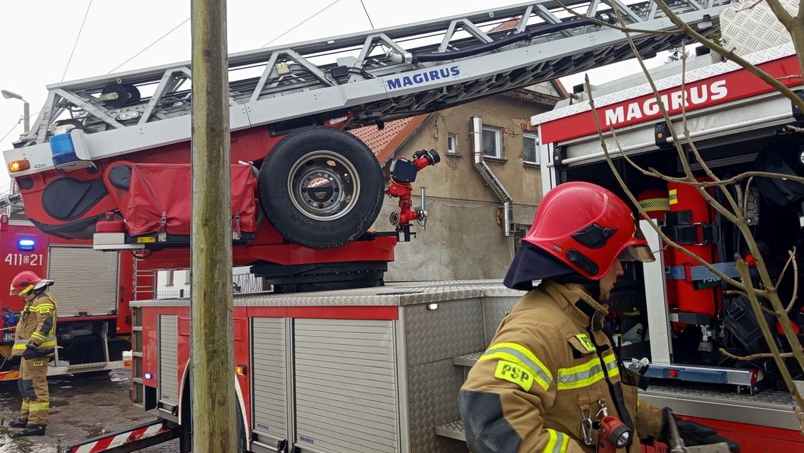 Bielawa, pożar na Korczaka