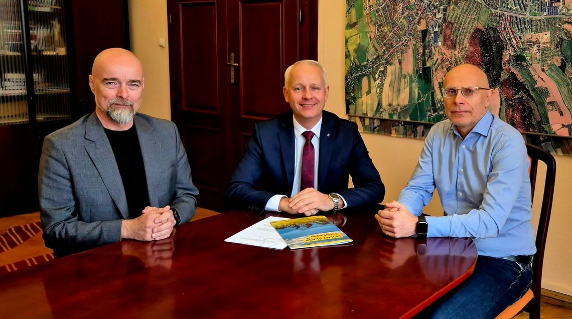 Bielawa: Spotkanie z przedstawicielami Marszałka Województwa Dolnośląskiego w sprawie tras rowerowych