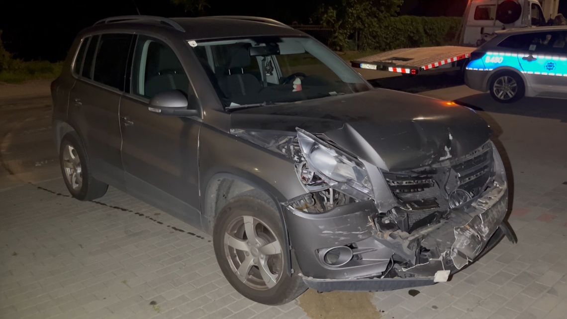 Bielawa, upadek Yamahy i zderzenie osobówek na plamie Bielawa, upadek Yamahy i zderzenie osobówek na plamie