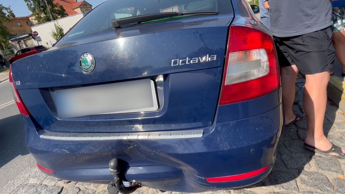 Bielawa, zderzenie trzech pojazdów