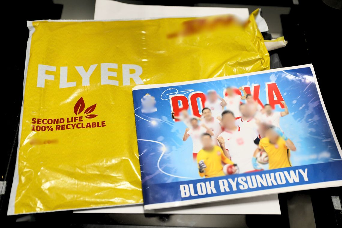 Blok rysunkowy nasączony narkotykami