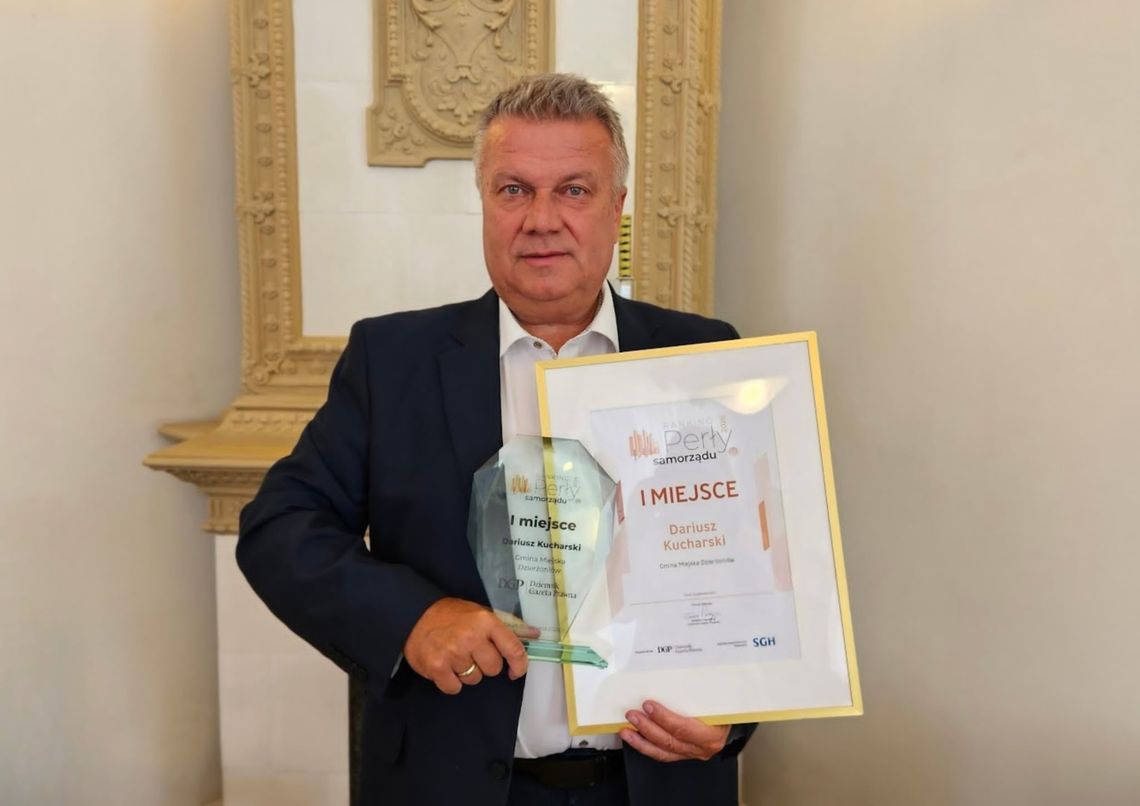 Burmistrz Dzierżoniowa Najlepszym Włodarzem w Polsce! Burmistrz Dzierżoniowa Najlepszym Włodarzem w Polsce!