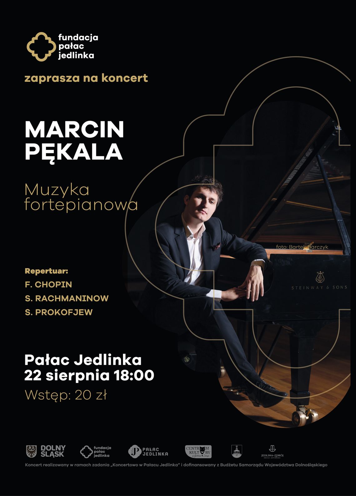 Chopin zabrzmi w Pałacu Jedlinka. Wyjątkowy recital fortepianowy już 22 sierpnia Chopin zabrzmi w Pałacu Jedlinka. Wyjątkowy recital fortepianowy już 22 sierpnia