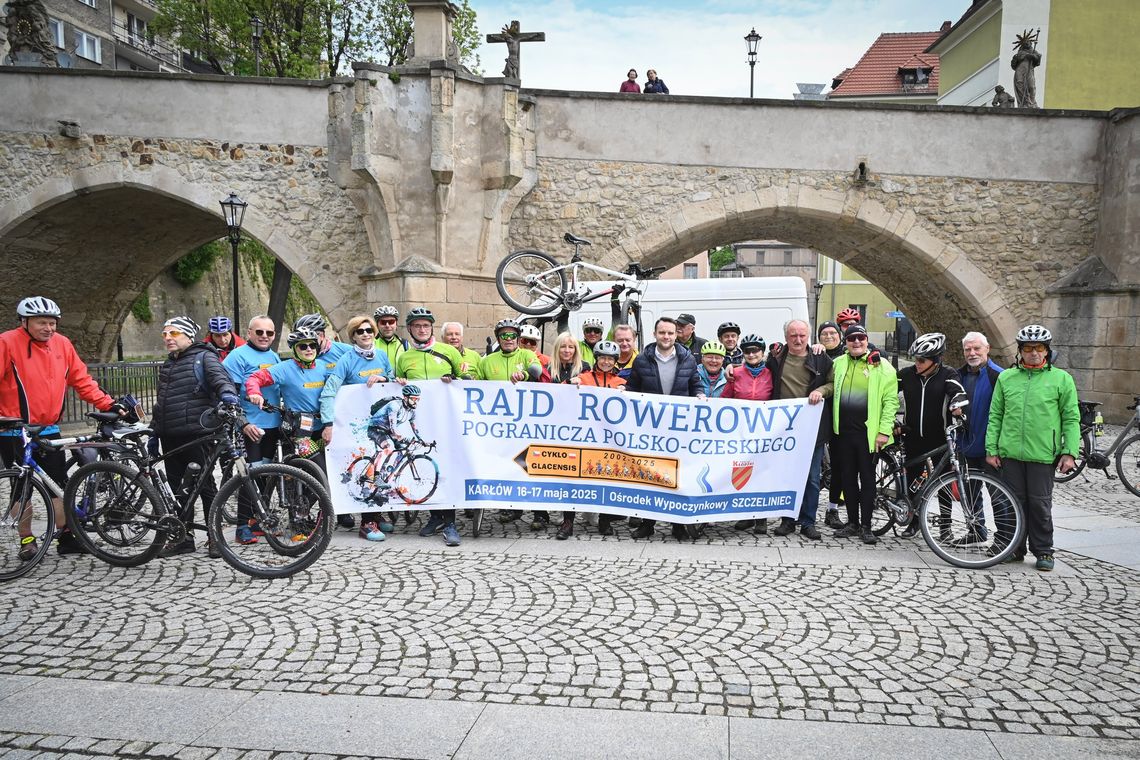 Cyklo Glacensis wystartował po raz 23. – międzynarodowy rajd znów łączy Polaków i Czechów
