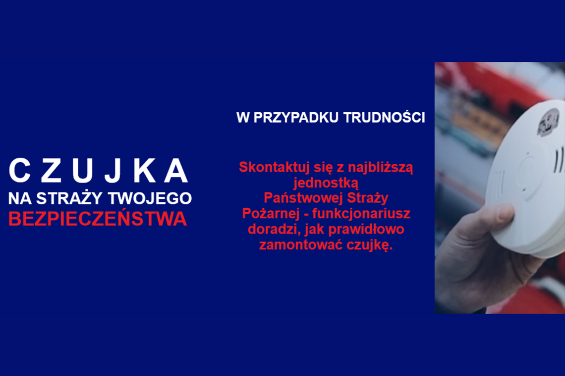 Czujka na straży Twojego bezpieczeństwa