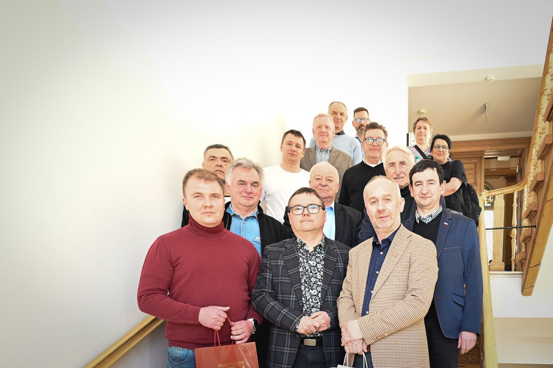 Delegacja Powiatu Chodzieskiego z wizytą w Starostwie Powiatowym w Kłodzku