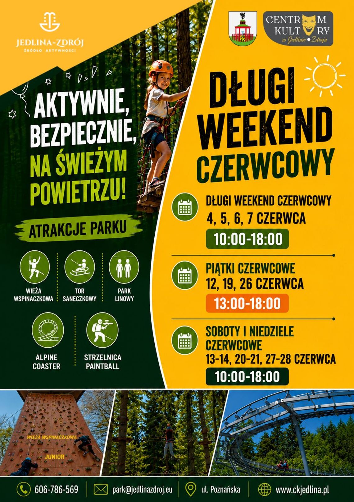 Długi weekend pełen atrakcji w Jedlinie-Zdroju. Turystyka, sport i rajdowe emocje!
