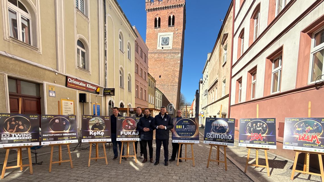 Dni i Noce Krzywej Wieży 2026 – Znamy Wykonawców!