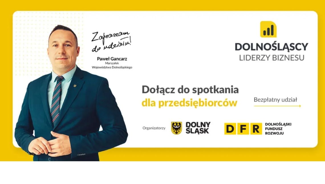 Dolnośląscy Liderzy Biznesu! Edycja 2026 Dolnośląscy Liderzy Biznesu! Edycja 2026