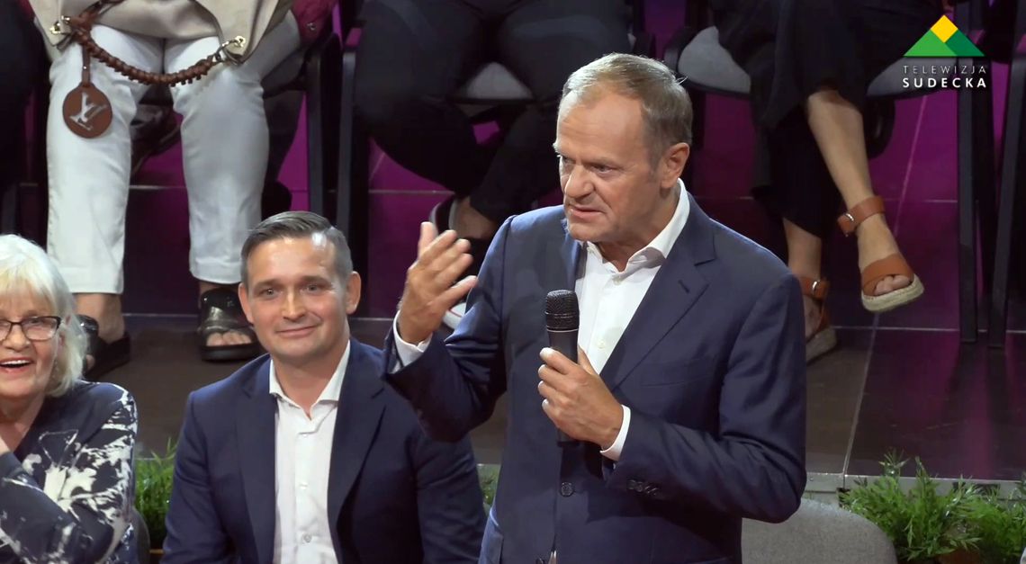 Donald Tusk odwiedził Dzierżoniów