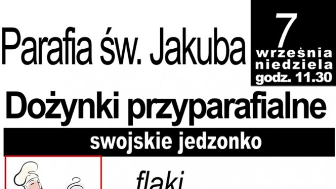 DOŻYNKI PARAFIALNE PRZY PARAFII ŚW. JAKUBA W PIESZYCACH