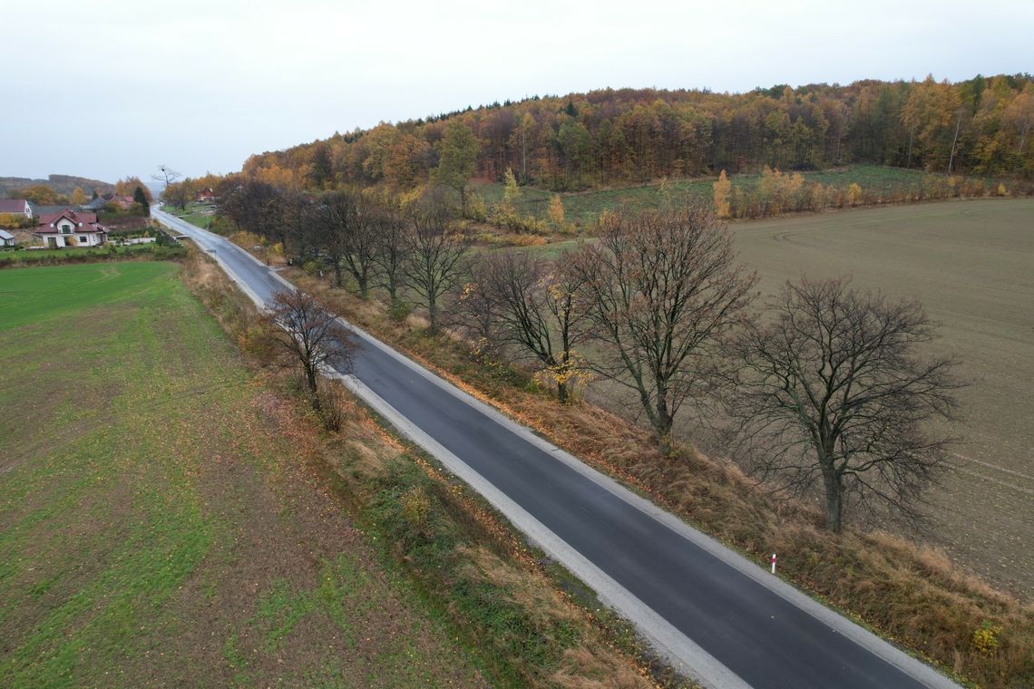 Droga w Byszowie wyremontowana