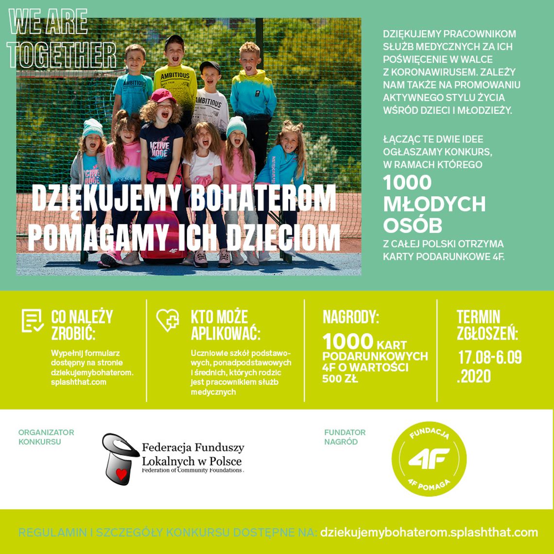 DZIĘKUJEMY BOHATEROM I POMAGAMY ICH DZIECIOM