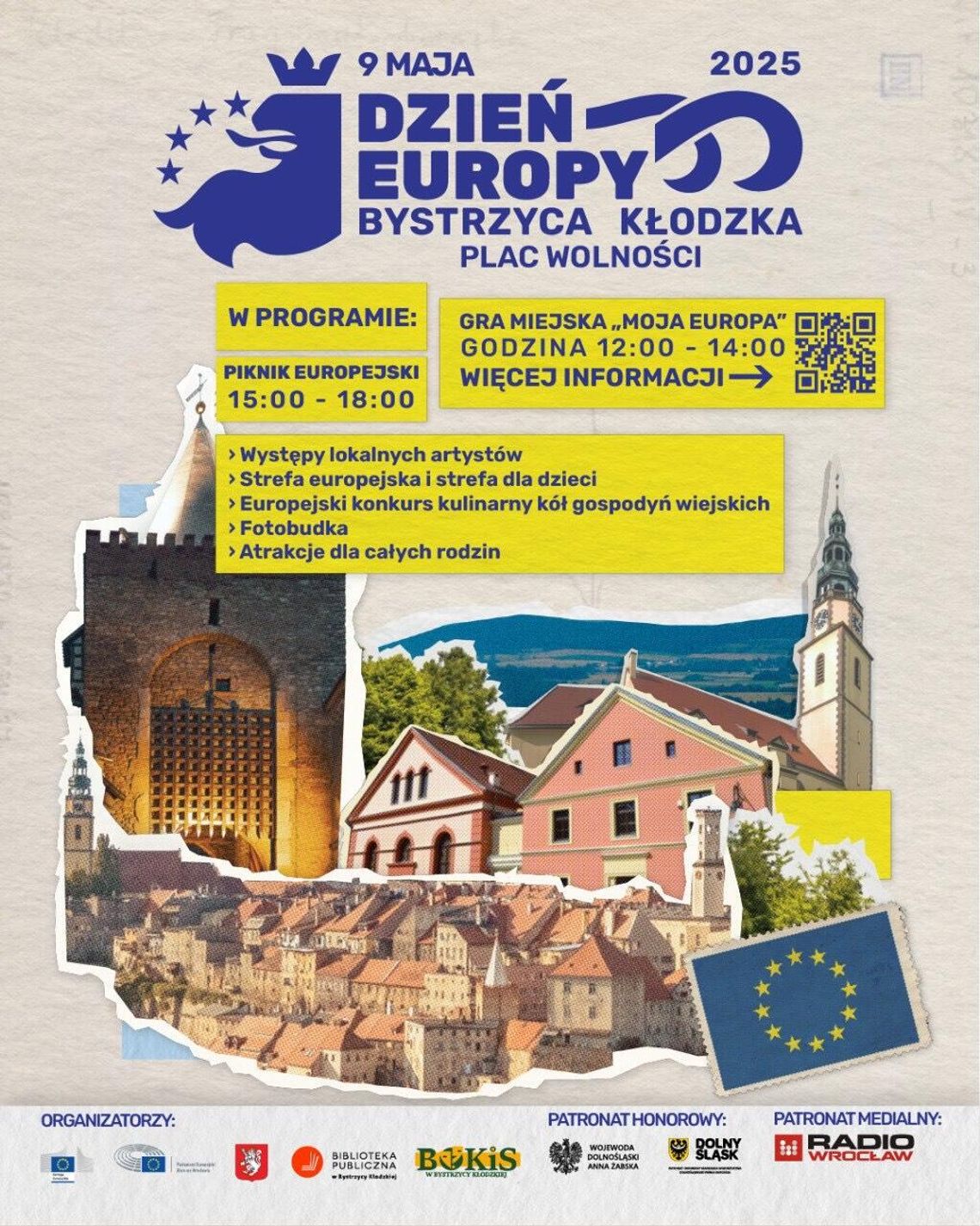 Dzień Europy w Bystrzycy Kłodzkiej, 9 maja 2025 Dzień Europy w Bystrzycy Kłodzkiej, 9 maja 2025