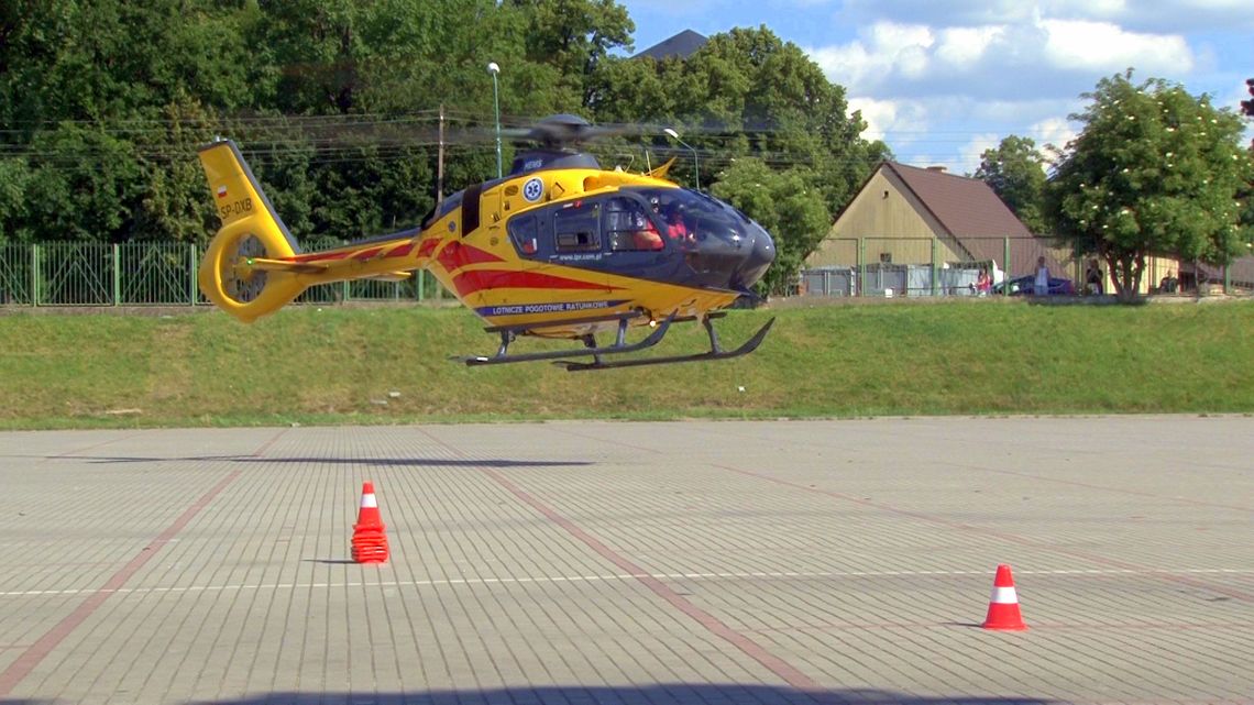 Dzierżoniów. Interwencja Lotniczego Pogotowia Ratunkowego