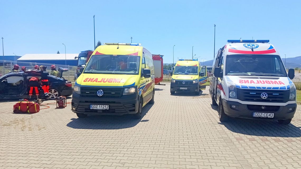 Dzierżoniów. Wypadek na skrzyżowaniu obwodnicy ze Strefową